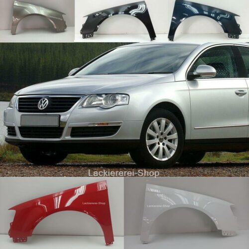 KOTFLÜGEL VORNE LACKIERT IN WUNSCHFARBE NEU für VW Passat 3C (B6) 2005-2010