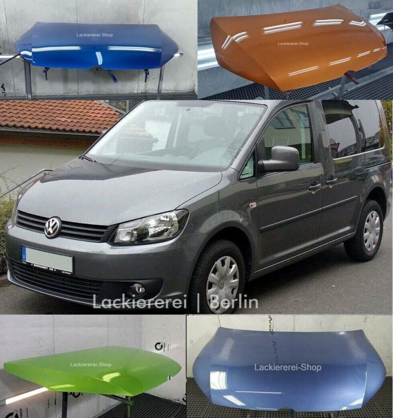 MOTORHAUBE LACKIERT IN WUNSCHFARBE NEU für VW Caddy 2010-2015