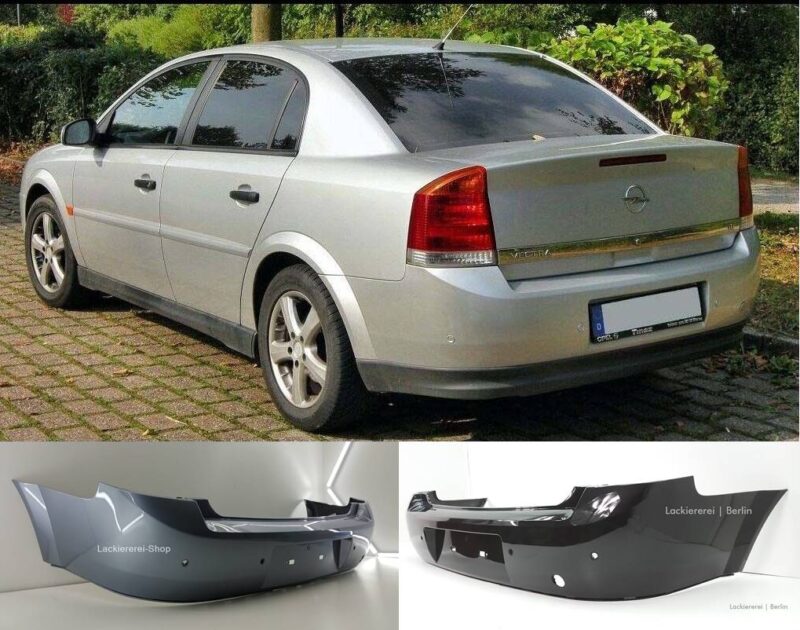 STOßSTANGE HINTEN LACKIERT IN WUNSCHFARBE NEU für Opel Vectra C 2003-2008 PDC