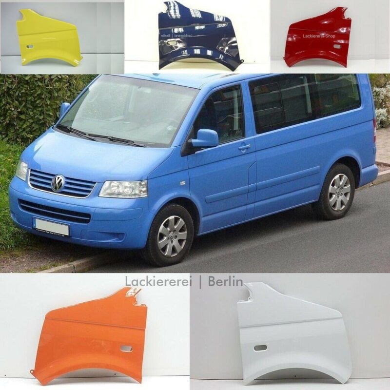 KOTFLÜGEL VORNE LACKIERT IN WUNSCHFARBE NEU für VW T5 / MULTIVAN / CARAVELLE 2003-2015