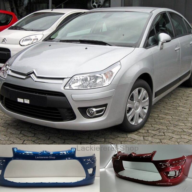STOßSTANGE VORNE LACKIERT IN WUNSCHFARBE NEU für Citroen C4 2008-2010