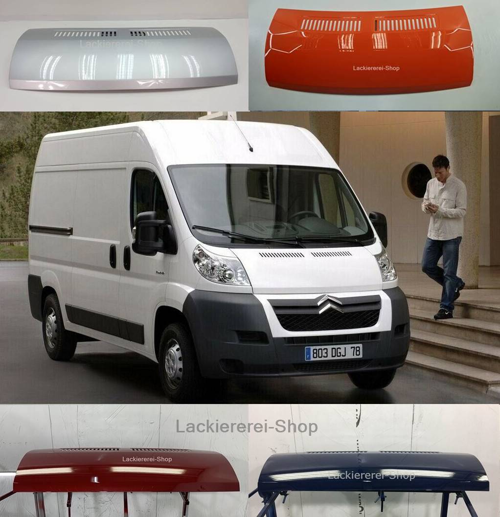 MOTORHAUBE LACKIERT IN WUNSCHFARBE NEU für Citroen Jumper 2006-2014
