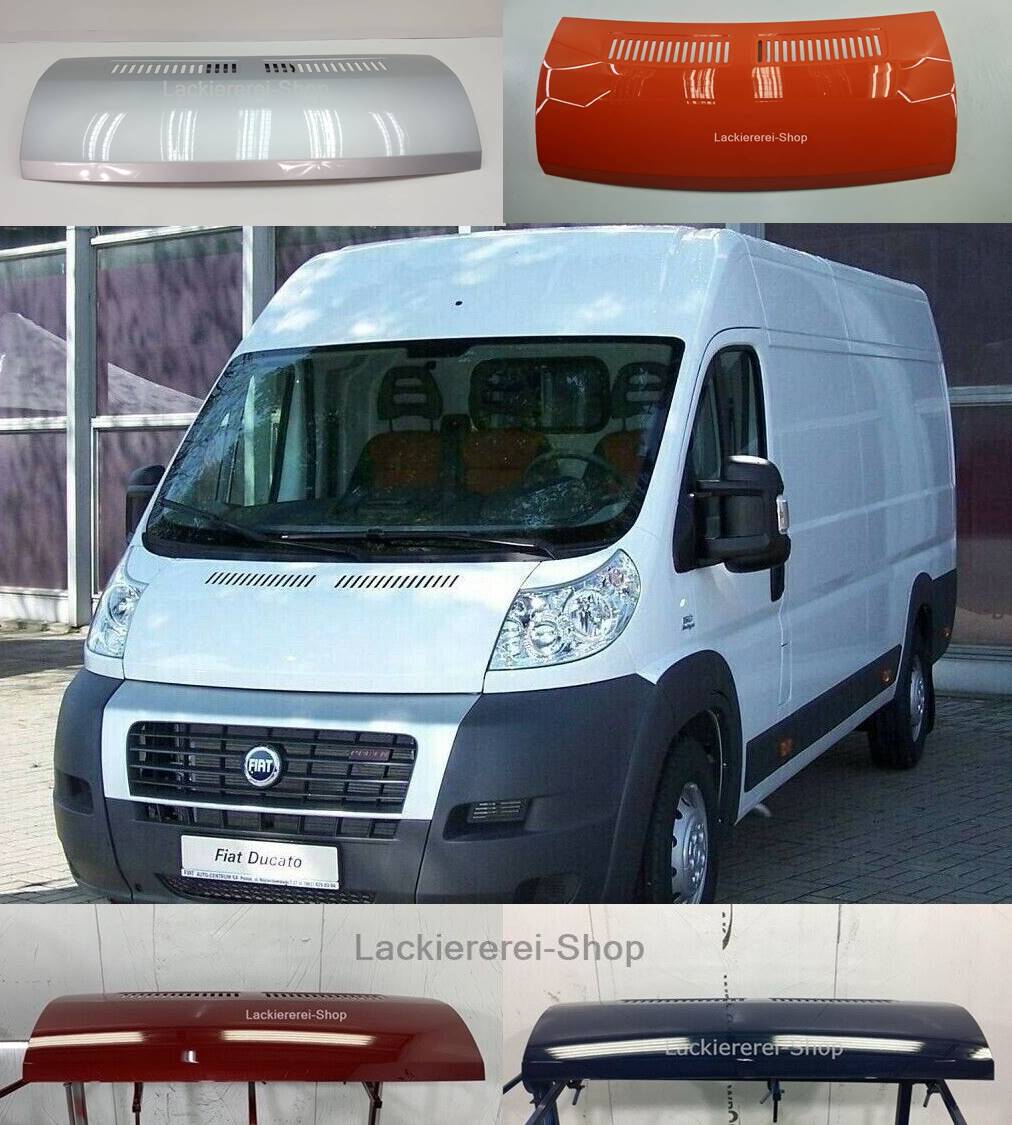 MOTORHAUBE LACKIERT IN WUNSCHFARBE NEU für FIAT DUCATO 2006-2014
