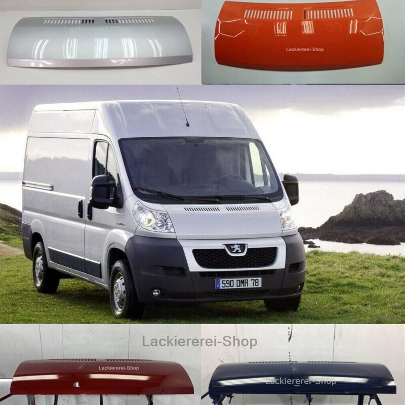 MOTORHAUBE LACKIERT IN WUNSCHFARBE NEU für Peugeot Boxer 2006-2014