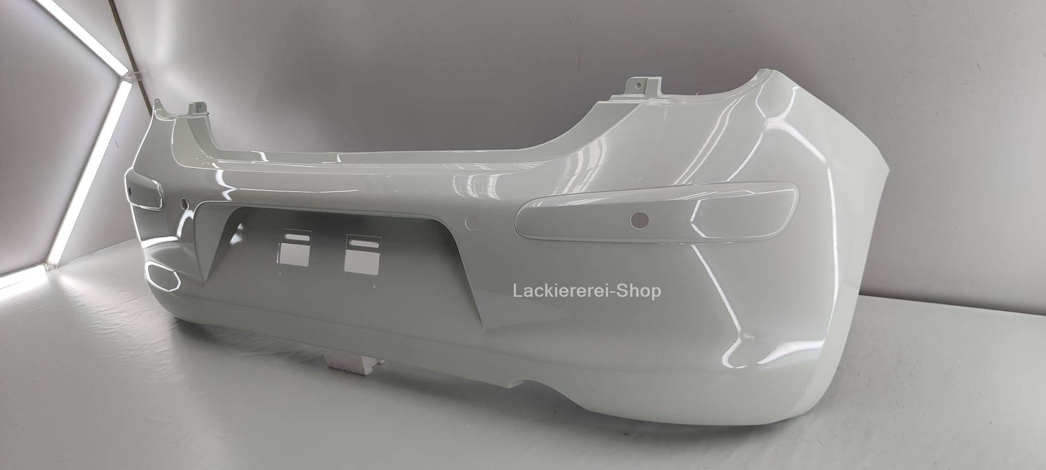 STOßSTANGE HINTEN LACKIERT IN WUNSCHFARBE NEU für Nissan Micra 2010-2013 – Bild 2