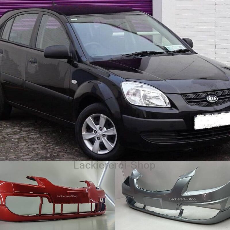 STOßSTANGE VORNE LACKIERT IN WUNSCHFARBE NEU für Kia Rio 2005-2010