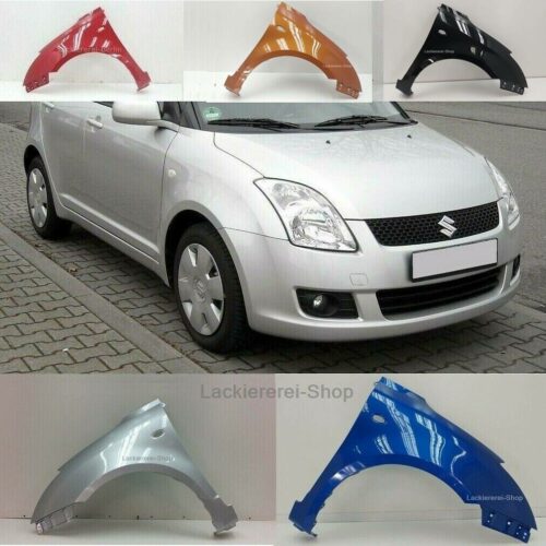 KOTFLÜGEL VORNE LACKIERT IN WUNSCHFARBE NEU für Suzuki Swift III 2005-2010