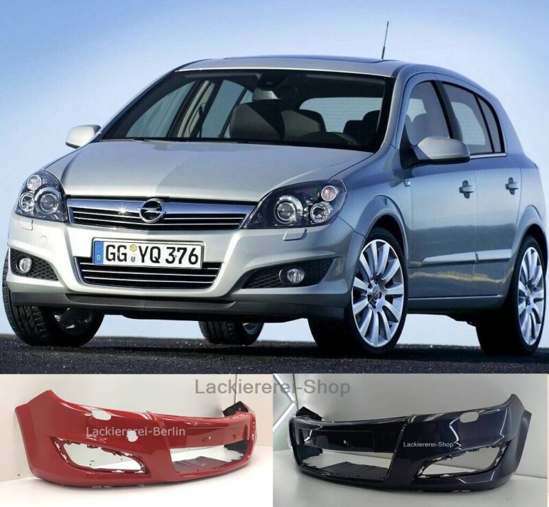 STOßSTANGE VORNE LACKIERT IN WUNSCHFARBE NEU für Opel Astra H 2007-2010 SRA