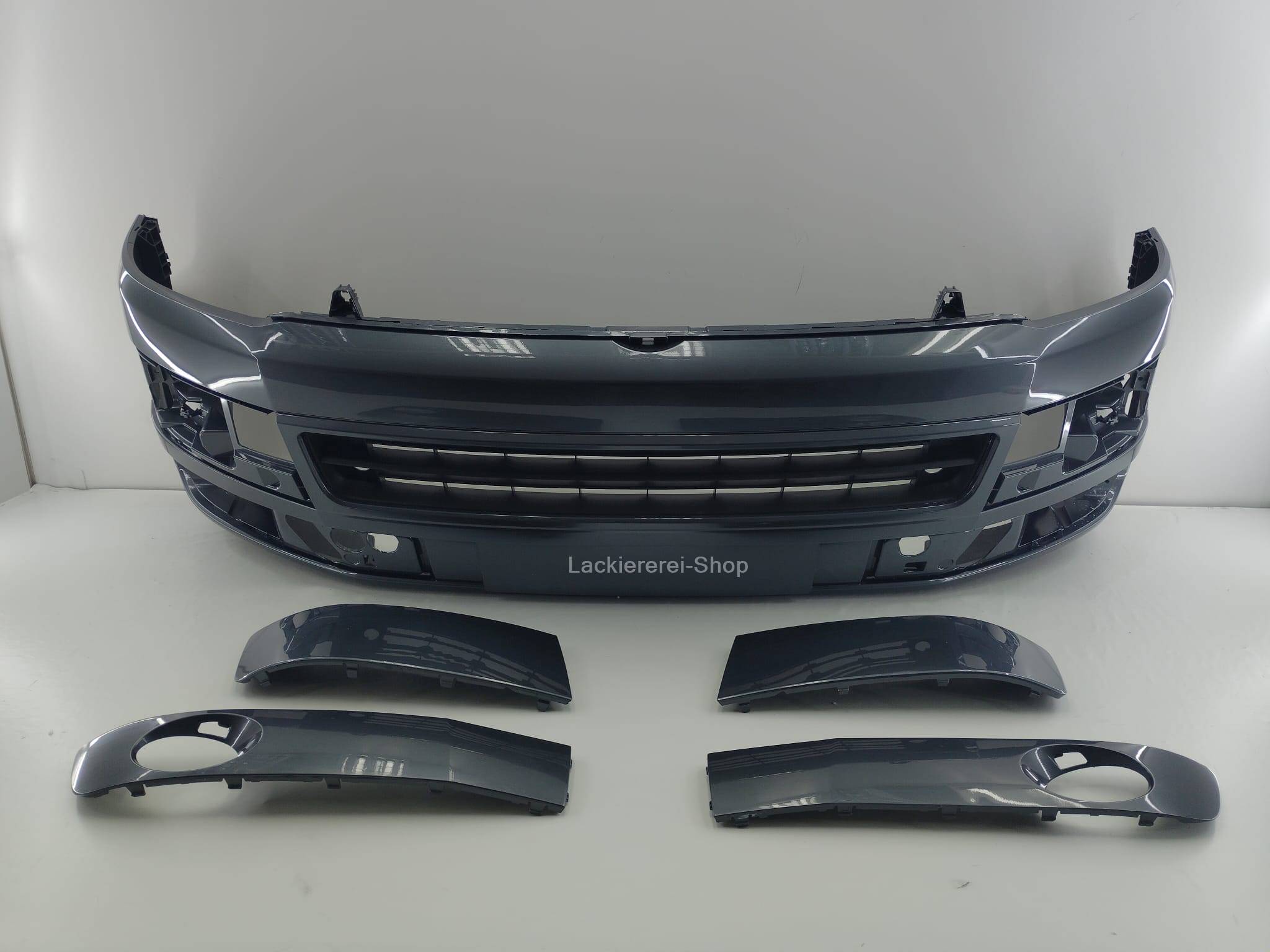 STOßSTANGE VORNE LACKIERT IN WUNSCHFARBE NEU für VW T5 Multivan/Caravelle 2009-2015, versch. Varianten – Bild 2