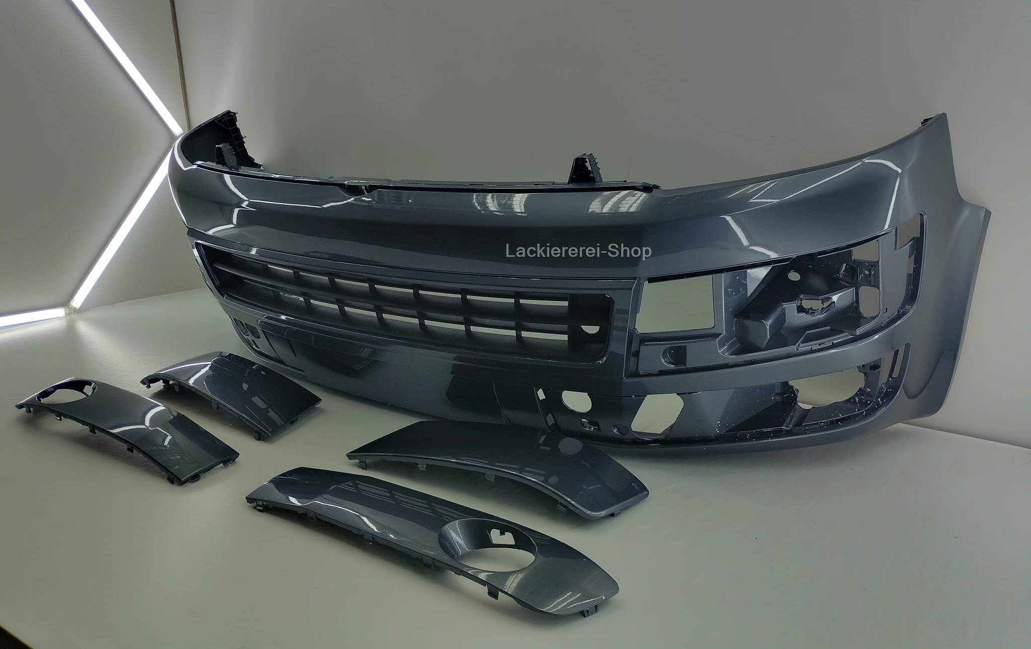 STOßSTANGE VORNE LACKIERT IN WUNSCHFARBE NEU für VW T5 Multivan/Caravelle 2009-2015, versch. Varianten – Bild 15