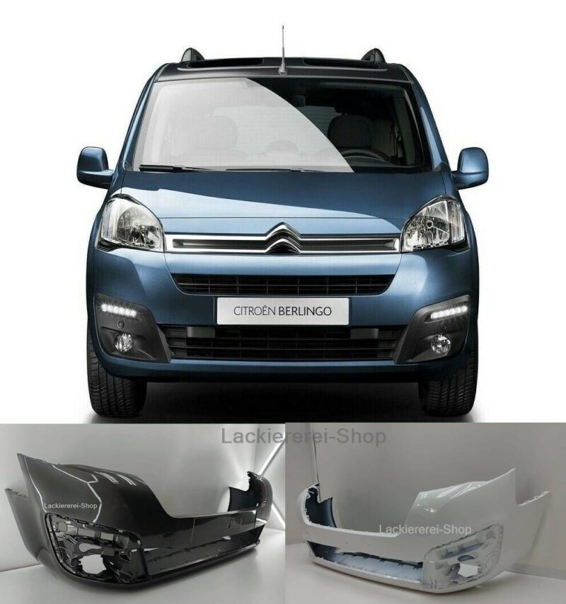 STOßSTANGE VORNE LACKIERT IN WUNSCHFARBE NEU für Citroen Berlingo 2015-