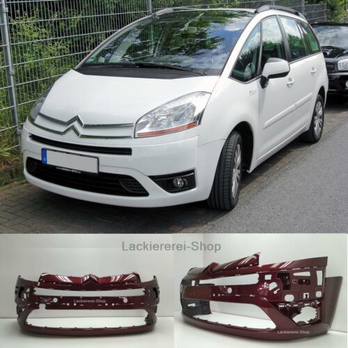 STOßSTANGE VORNE LACKIERT IN WUNSCHFARBE NEU für Citroen C4 Grand Picasso 2006-2010