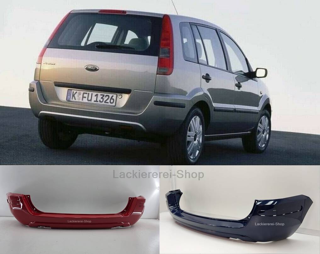STOßSTANGE HINTEN LACKIERT IN WUNSCHFARBE NEU für Ford Fusion 2002-2005