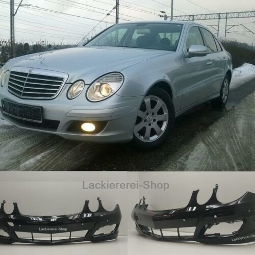 STOßSTANGE VORNE LACKIERT IN WUNSCHFARBE NEU für Mercedes W211 2006-2009 Classic