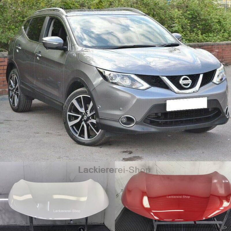 MOTORHAUBE LACKIERT IN WUNSCHFARBE NEU für Nissan Qashqai 2014-2017