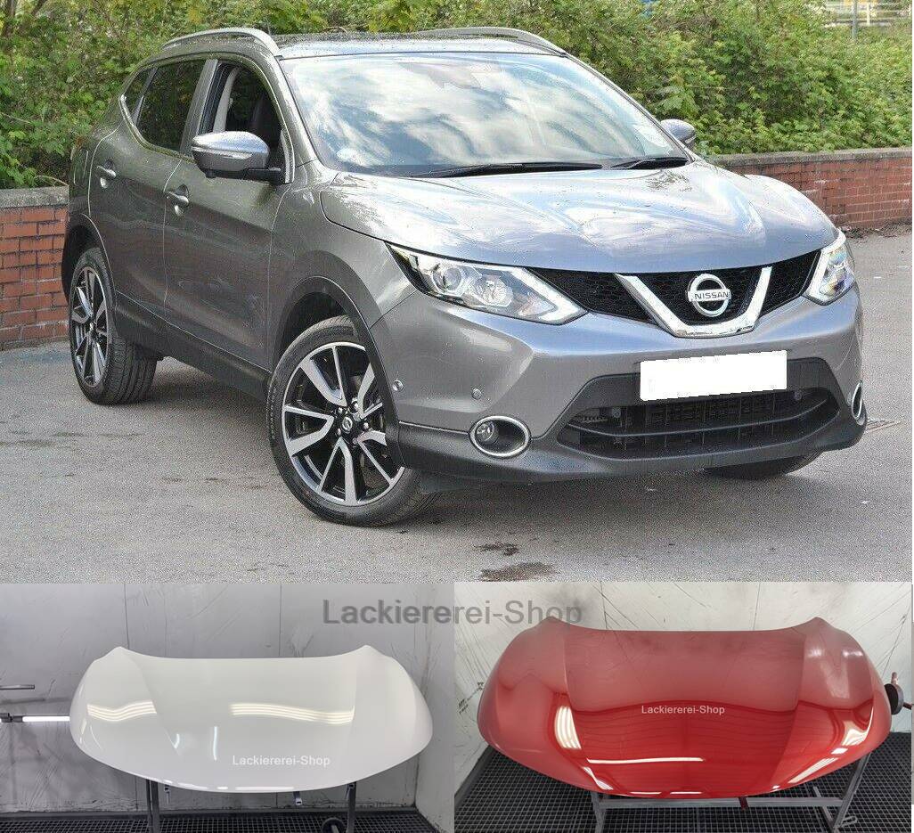 MOTORHAUBE LACKIERT IN WUNSCHFARBE NEU für Nissan Qashqai 2014-2017