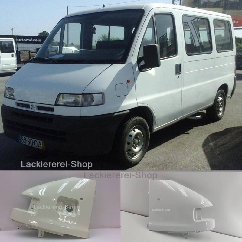 KOTFLÜGEL VORNE LACKIERT IN WUNSCHFARBE NEU für Citroen Jumper 1994-2001
