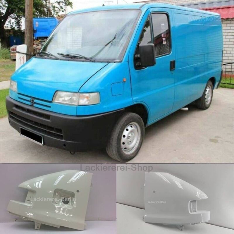 KOTFLÜGEL VORNE LACKIERT IN WUNSCHFARBE NEU für Peugeot Boxer 1994-2001