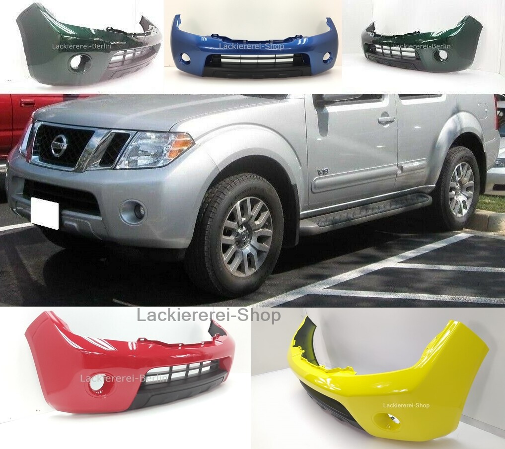 STOßSTANGE VORNE LACKIERT IN WUNSCHFARBE NEU für Nissan Pathfinder 2010-2015