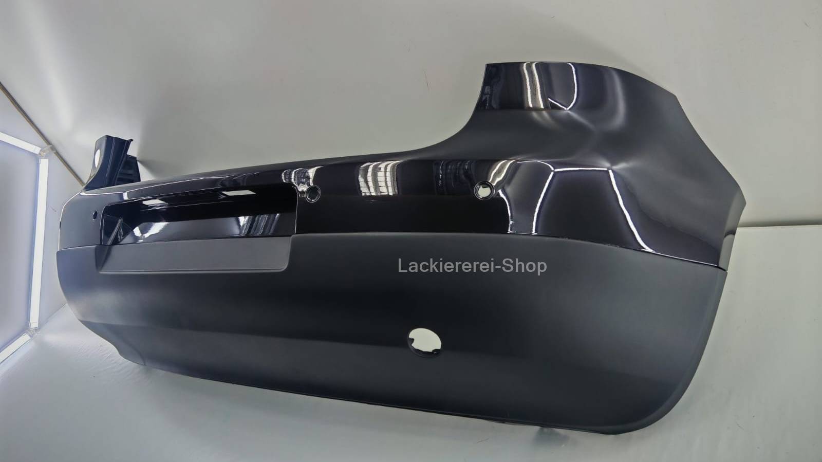 STOßSTANGE HINTEN LACKIERT IN WUNSCHFARBE + SPOILER NEU für VW Golf V 03-08 PDC – Bild 2