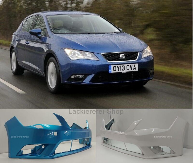 STOßSTANGE VORNE LACKIERT IN WUNSCHFARBE NEU für Seat Leon 2012-2016