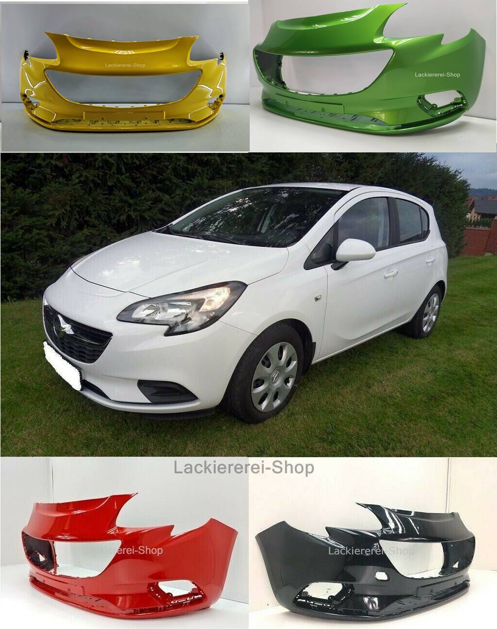 STOßSTANGE VORNE LACKIERT IN WUNSCHFARBE NEU für Opel Corsa E 2014-2019