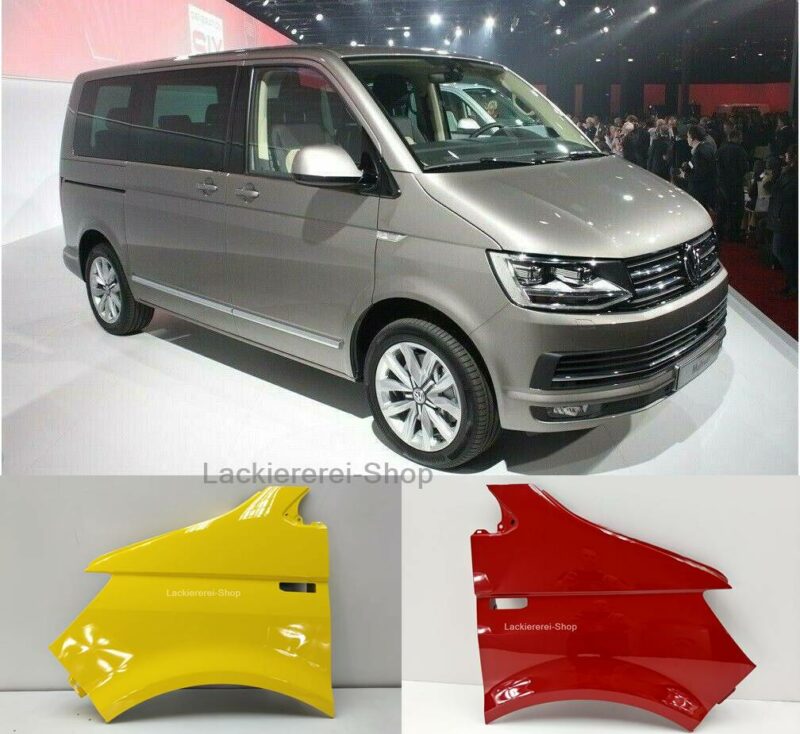 KOTFLÜGEL VORNE LACKIERT IN WUNSCHFARBE NEU für VW T6 / MULTIVAN / CARAVELLE 2015-2019