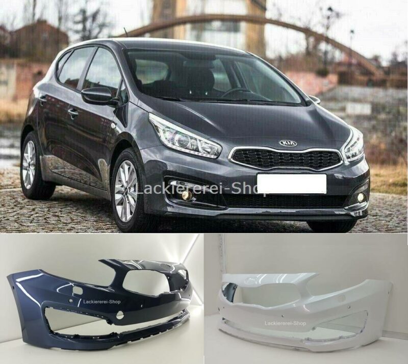 STOßSTANGE VORNE LACKIERT IN WUNSCHFARBE ORIGINALTEIL NEU für Kia Ceed 2015-2018 versch. Varianten