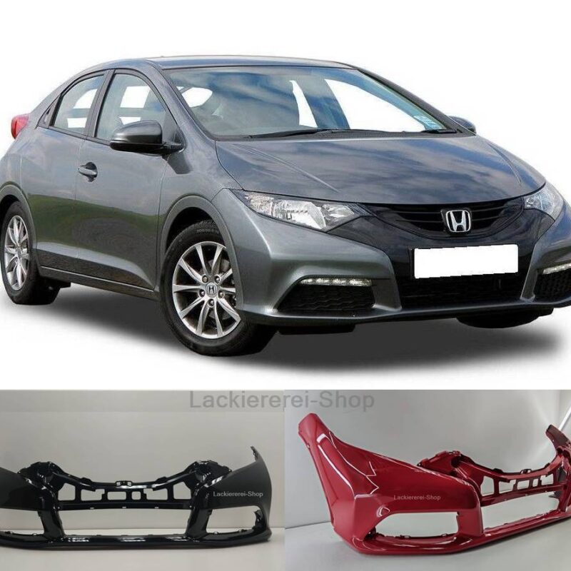 STOßSTANGE VORNE LACKIERT IN WUNSCHFARBE NEU für Honda Civic 2012-2014