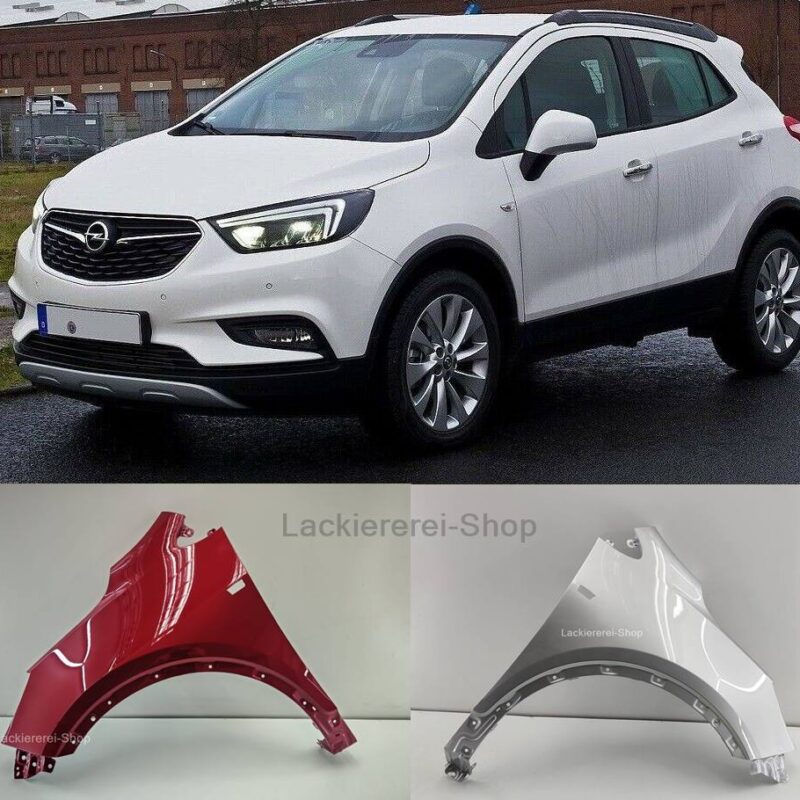 KOTFLÜGEL VORNE LACKIERT IN WUNSCHFARBE NEU für Opel Mokka X 2016-2019