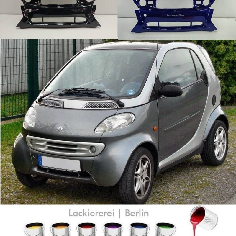 STOßSTANGE VORN LACKIERT IN WUNSCHFARBE NEU für SMART FORTWO 1998-2002