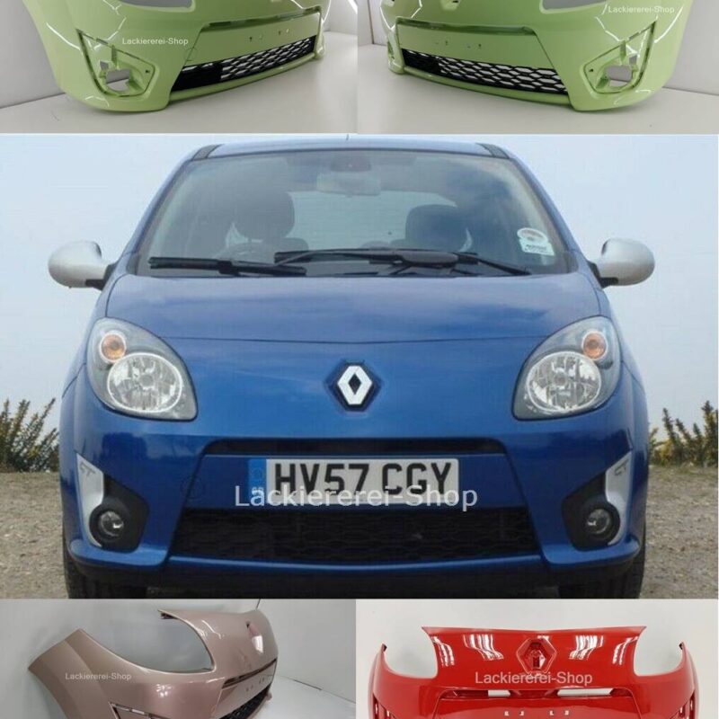 STOßSTANGE VORNE LACKIERT IN WUNSCHFARBE NEU für Renault Twingo GT/Sport 2007-2011