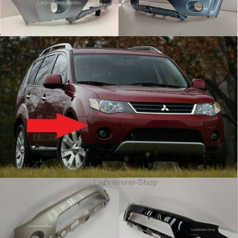 STOßSTANGE (Oberteil) VORNE LACKIERT IN WUNSCHFARBE NEU für Mitsubishi Outlander 2006-2010