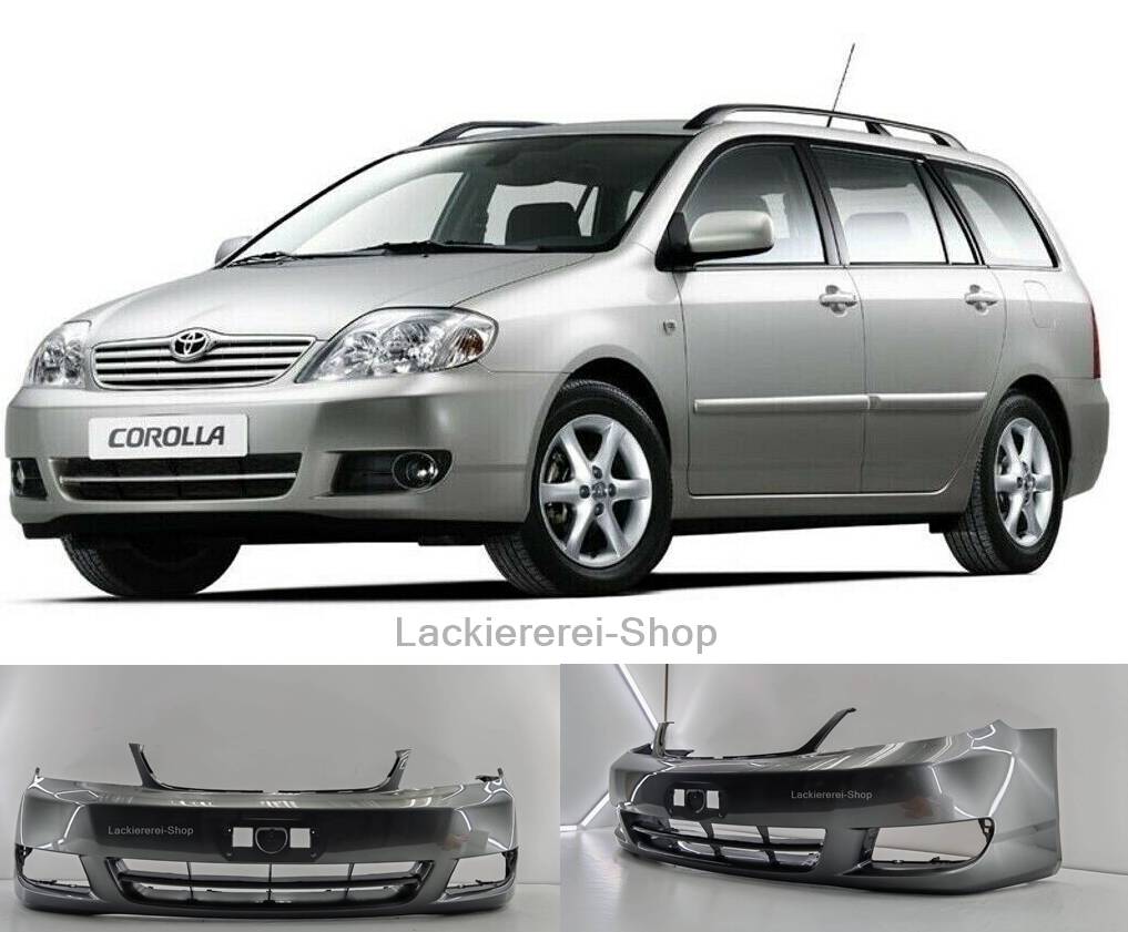 STOßSTANGE VORNE LACKIERT IN WUNSCHFARBE NEU für Toyota Corolla 2004-2007 Kombi/Stufenh.