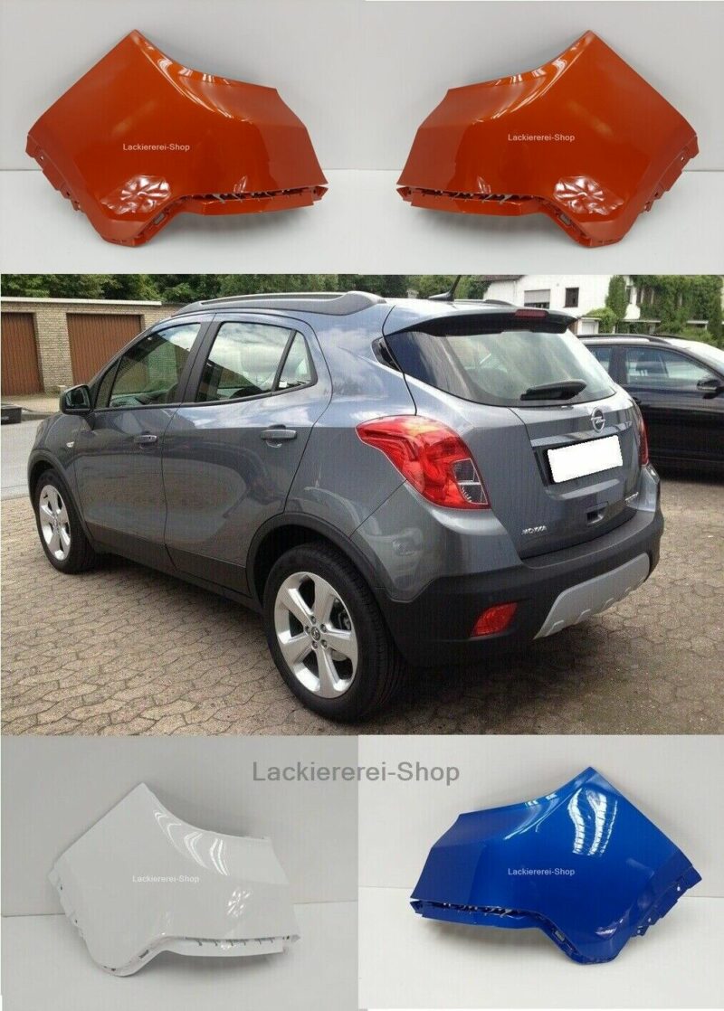 STOßSTANGE ECKE HINTEN LACKIERT IN WUNSCHFARBE NEU für Opel Mokka 2012-2016