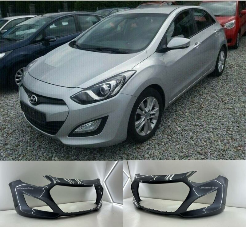 STOßSTANGE VORNE LACKIERT IN WUNSCHFARBE NEU für Hyundai i30 2012-2016 ohne PDC/SRA
