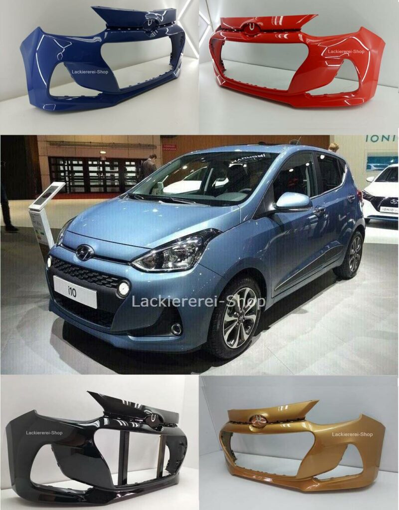 STOßSTANGE VORNE LACKIERT IN WUNSCHFARBE NEU für Hyundai i10 2017-2020