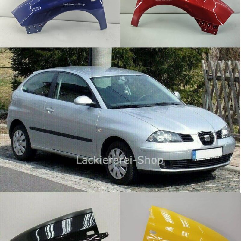 KOTFLÜGEL VORNE LACKIERT IN WUNSCHFARBE NEU für Seat Ibiza/Cordoba 2002-2008