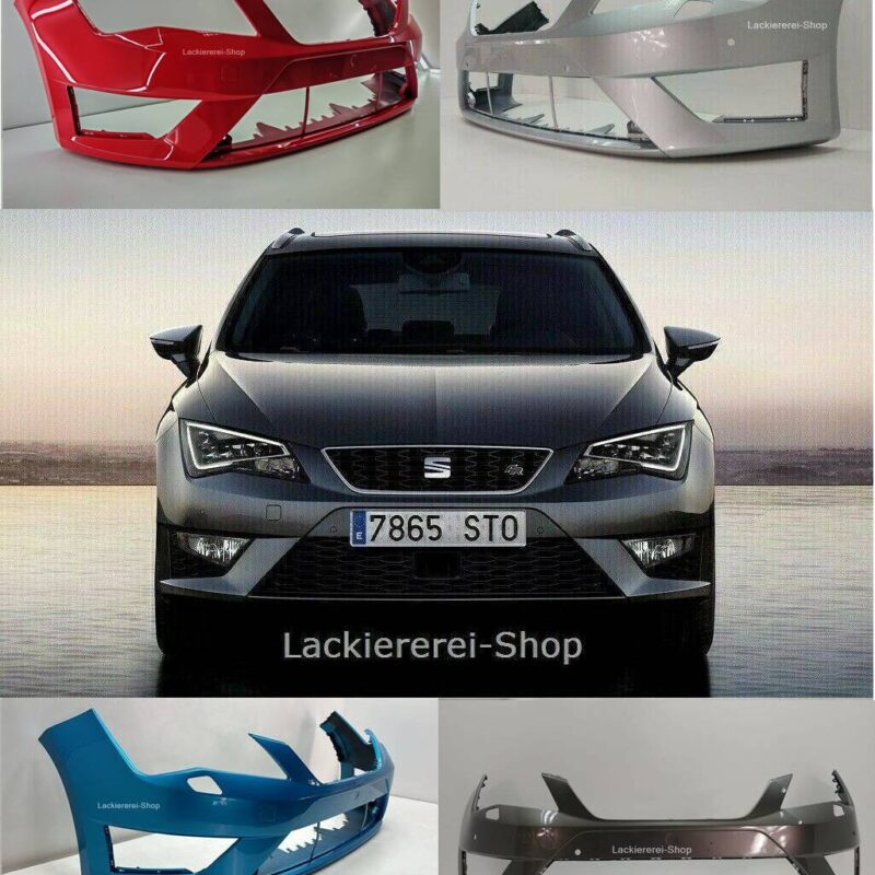 STOßSTANGE VORN LACKIERT IN WUNSCHFARBE NEU für Seat Leon FR 2012-2016