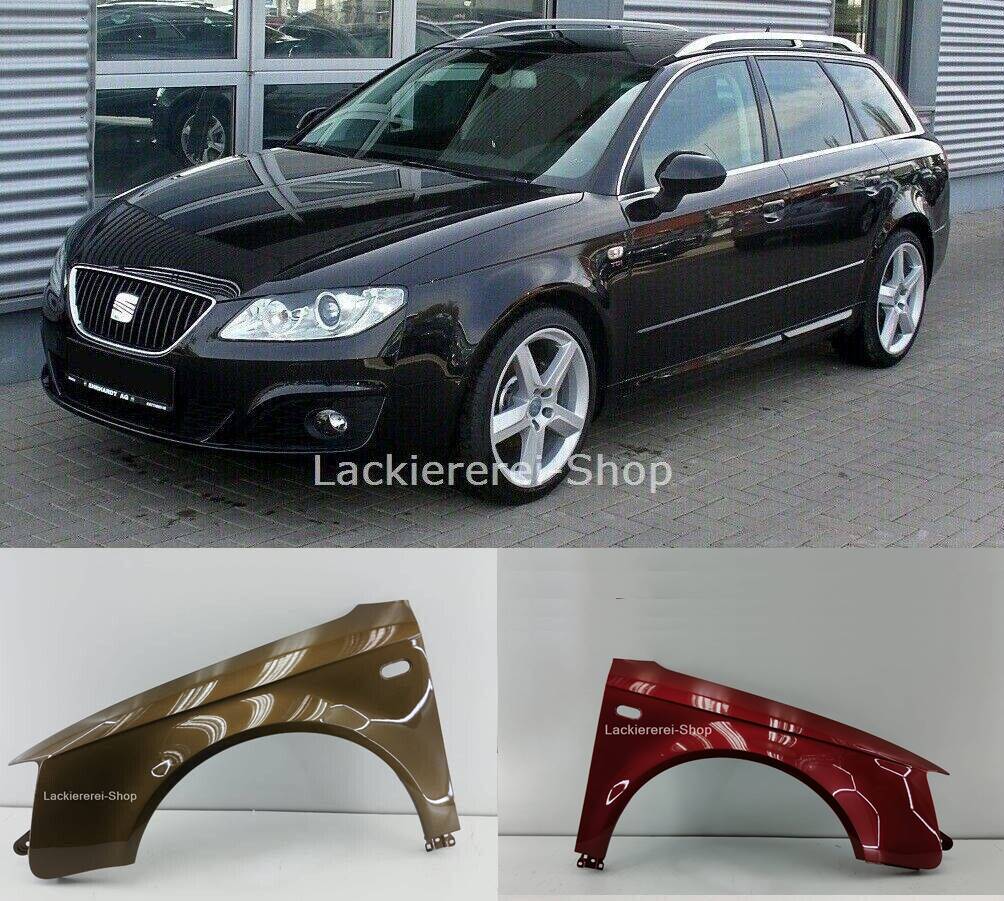 SEAT EXEO 2008-2013 KOTFLÜGEL VORNE LACKIERT IN WUNSCHFARBE, NEU ORIGINALTEIL
