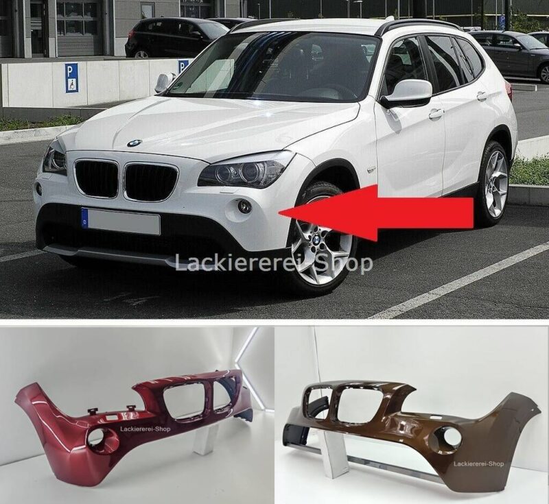 STOßSTANGE Oberteil VORNE LACKIERT IN WUNSCHFARBE NEU für BMW X1 E84 2009-2012