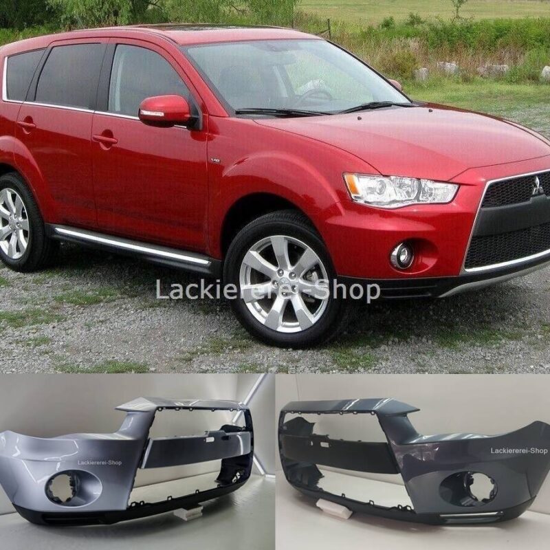 STOßSTANGE VORNE LACKIERT IN WUNSCHFARBE NEU für Mitsubishi Outlander 2010-2012
