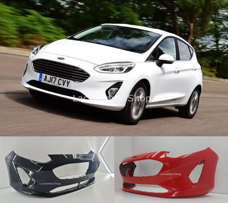 STOßSTANGE VORNE LACKIERT IN WUNSCHFARBE NEU für Ford Fiesta ab 2017-