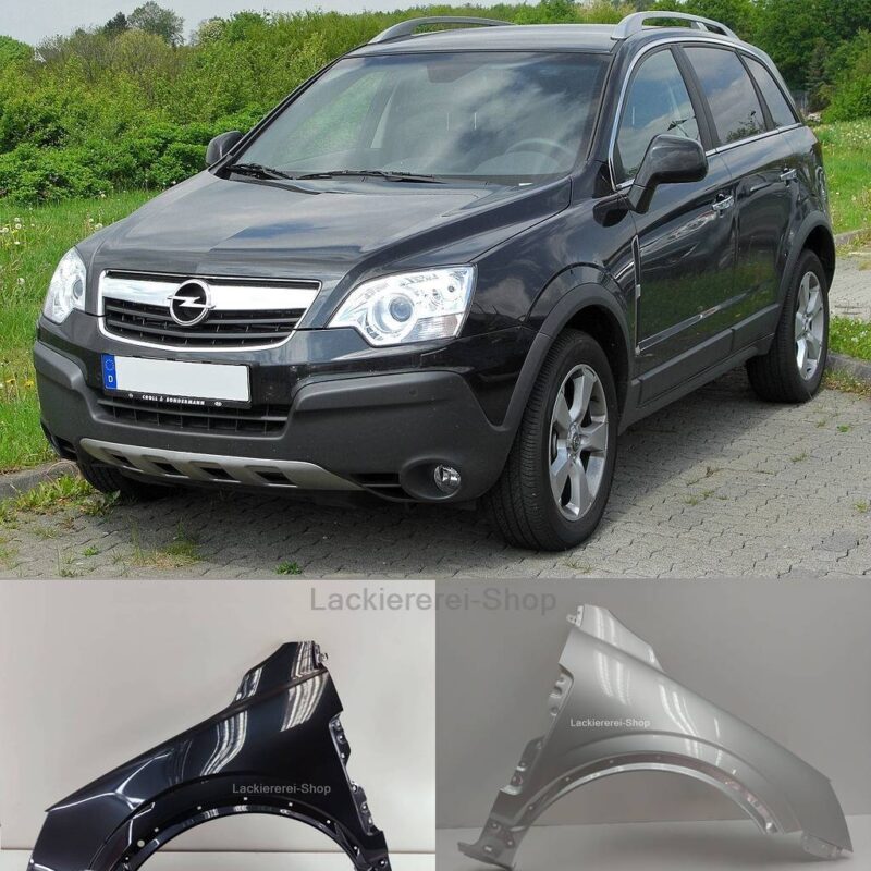 KOTFLÜGEL VORNE LACKIERT IN WUNSCHFARBE NEU für Opel Antara 2006-2015
