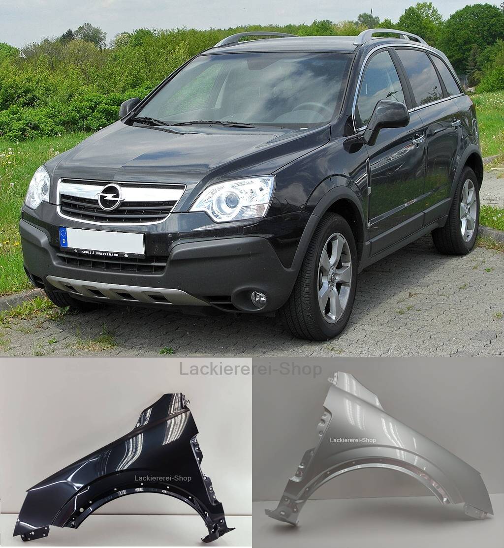 KOTFLÜGEL VORNE LACKIERT IN WUNSCHFARBE NEU für Opel Antara 2006-2015