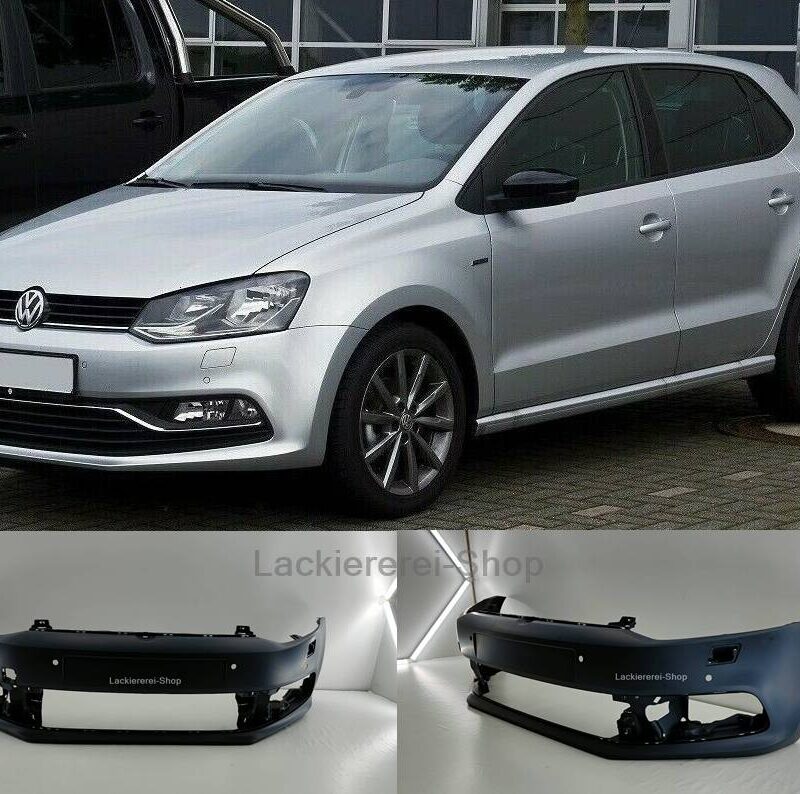 STOßSTANGE VORNE UNLACKIERT NEU für VW Polo 6C/6R 2014-2017 vesch. Varianten