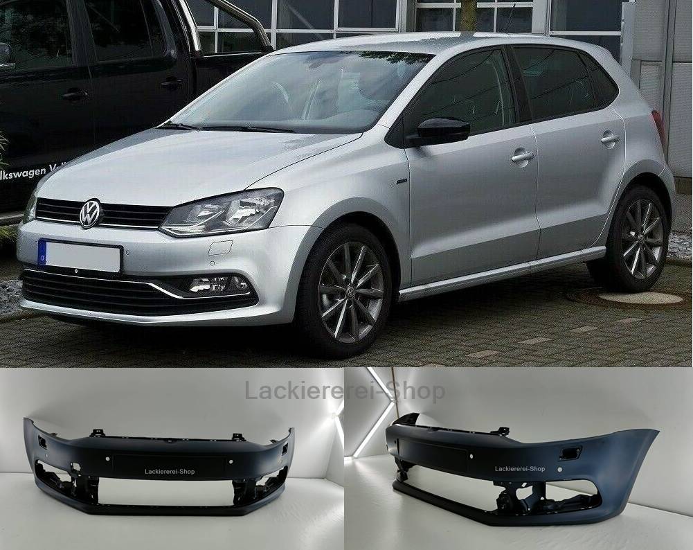 STOßSTANGE VORNE UNLACKIERT NEU für VW Polo 6C/6R 2014-2017 vesch. Varianten