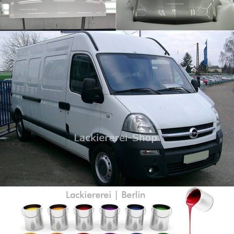 MOTORHAUBE LACKIERT IN WUNSCHFARBE NEU für Opel Movano A 2003-2009