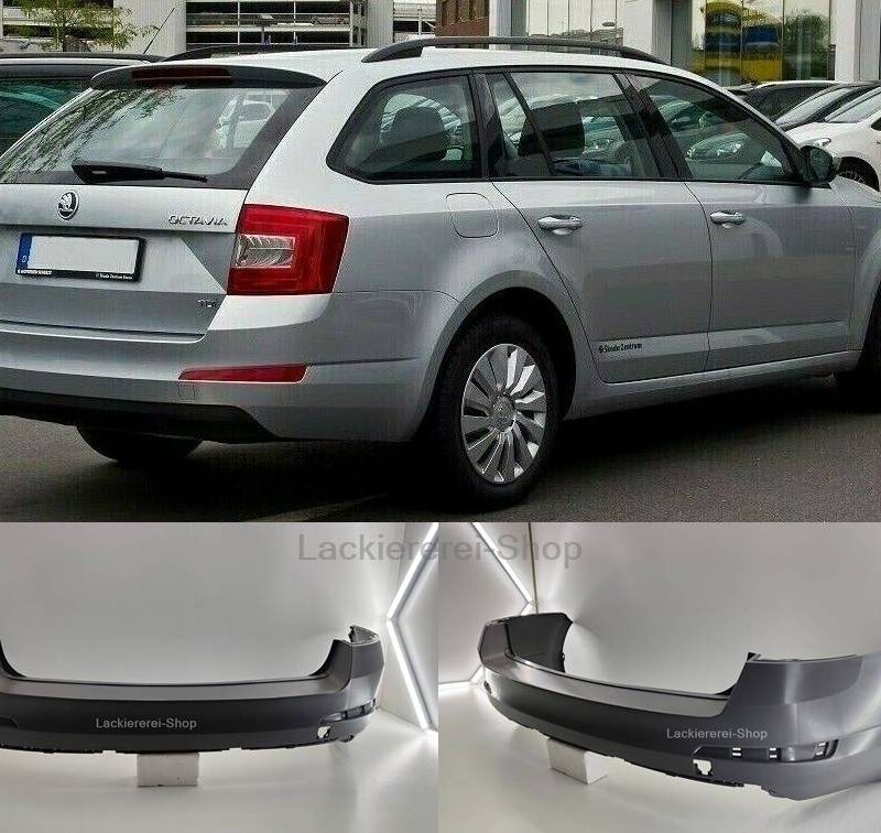 STOßSTANGE HINTEN NEU UNLACKIERT für Skoda Octavia 3 Kombi 2013-2017