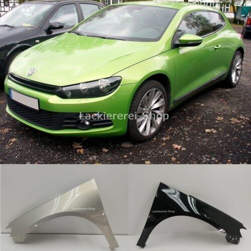 KOTFLÜGEL VORNE LACKIERT IN WUNSCHFARBE NEU für VW Scirocco 2008-2017